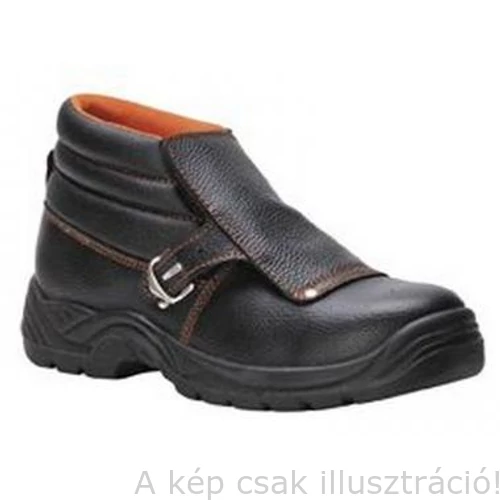 Munkavédelmi lábbeli hegesztőbakancs S3, fekete 43,44,45,46    FW07