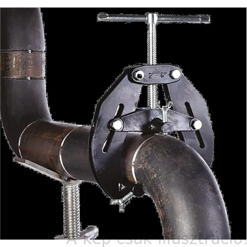 Csőközpontosító szorító BBC6  50-152 mm (2"-6") átmérőig fekete BEVEL 