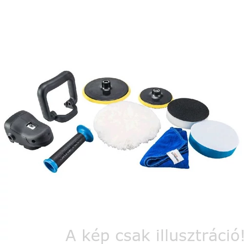 GRAPHITE Pro 59GP200 Polírozó 180mm 1100W 2,6Kg, 1000-3000 f/min, 3 év garncia! Akciós!