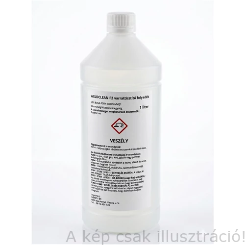 Varrattisztító folyadék WELDCLEAN F2, fehér (1 literes)
