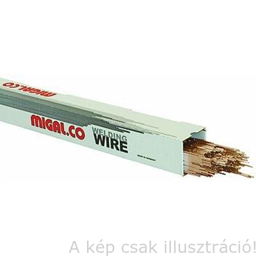 TIG CuSn6 (Ónbronz) 1,6x1000mm AVI hegesztő pálca (AWS A 5.7:ER CuSn - A, WNr.: 2.1022 ) MIGAL.CO