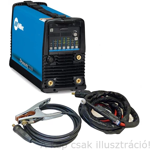 Miller Dynasty® 210 DX,HF és TIG-lift AVI AC/DC impulz 120-480V hegesztőgép  Weld Ready csomag (AVI pisztollyal és testkábellel) 