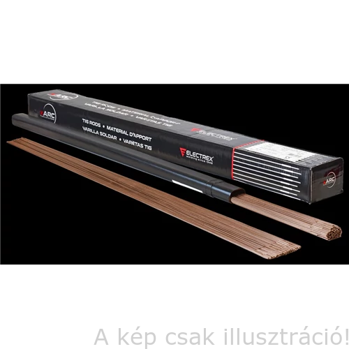 TIG SG2 (G3Si1) 1,6x1000mm ARC pálca 5kg/cs. ELECTREX 