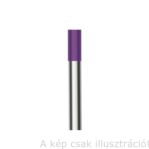 Volfrám elektróda  (lila) 2,4x150mm E03 (ritka földfémoxid tartalmú) 10db/csom. ELECTREX