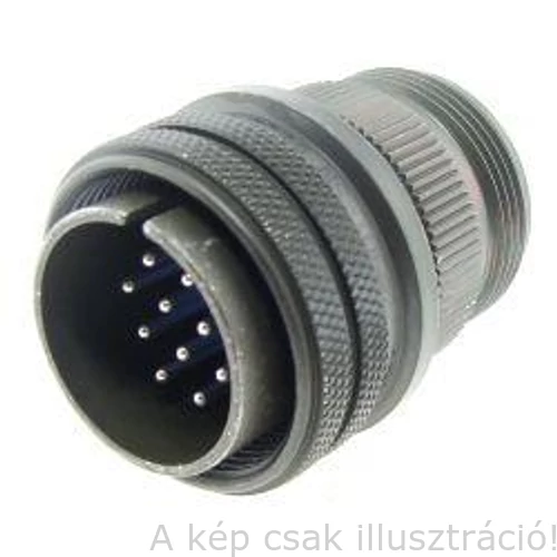 Miller vezérlő csatlakozó dugó, apa14 pólusú Amphenol 