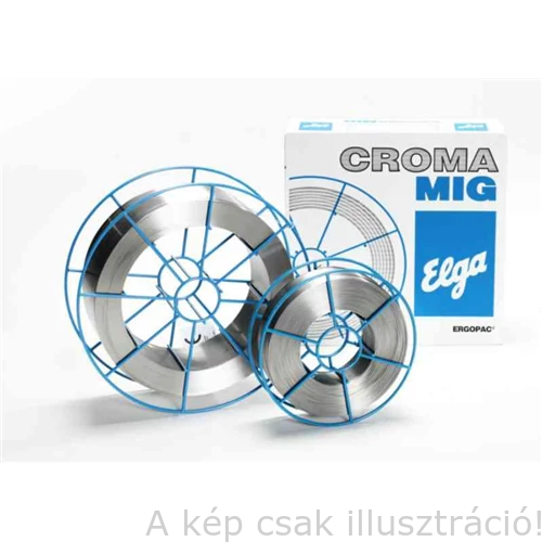 MIG 308LSi (G 19 9 LSi,ER308LSi) 1,2mm 15kg/db rozsdamentes huzal Elga Cromamig (98022012)