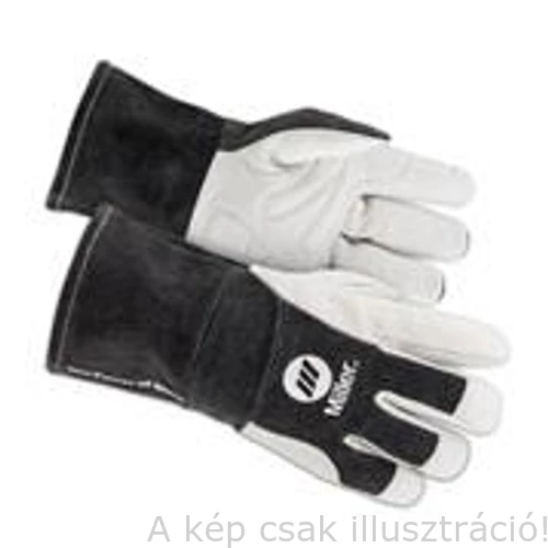 Hegesztő kesztyű MIG/MAG/MMA  HD MIG/STICK Miller sötét szürke mandzsetta bőr XL/11,5-es    