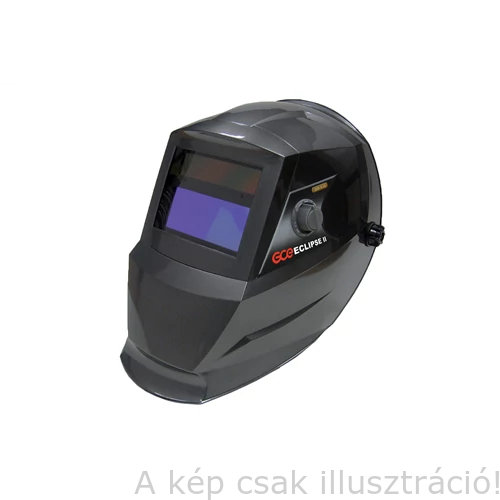 Hegesztő fejpajzs automata GCE 'Eclipse 2.s' 96x42mm #9-13, köszörülés is. GCE 