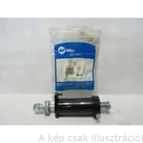 Miller huzaldob tartó tengely fékezhető, rugós/ HUB+SPINDLE ASSY,  