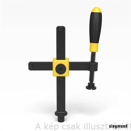 Siegmund S16 szorító szerszám körszelvénnyel - polírozott 200x173mm, 1kg 