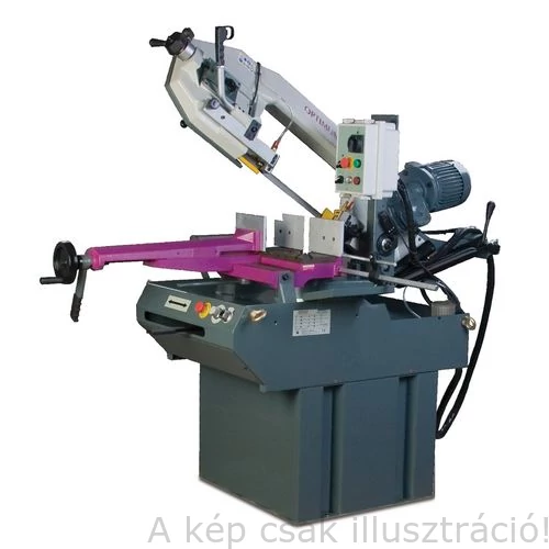 Szalagfűrészgép  300DG (átm.255mm, 35/70m/p, 1,5kW/400V) OPTIMUM   