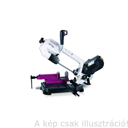 Szalagfűrészgép  SP 13V (Ø125mm, 0-60°, 30-80m/perc, 1000W) OPTIMUM   