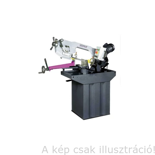 Szalagfűrészgép  S275 N (Ø225mm, 45/90m/p, 1,1kW/400V) OPTIMUM   