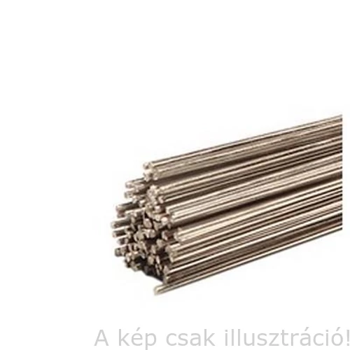 Forrasztó pálca ezüst L-Ag34Sn 1,5x500mm (34%Ag, csupasz) Fontargen (kb 120 szál=1kg B Ag 34 Cu Zn Sn, 680-730℃, Akció!