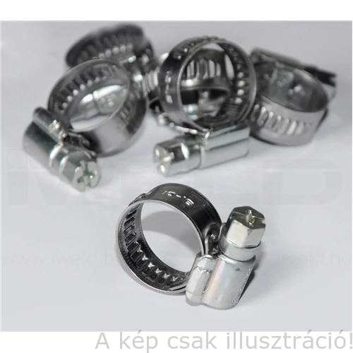 Bilincs tömlőhöz horganyzott  (8-12mm) 100db/csomag IW.