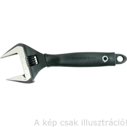 Csavarkulcs állítható  8"/200mm széles szorítópofával 0-38mm nyítással  Kennedy  KEN5015080K