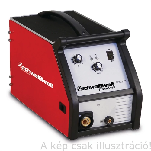 Hegesztő inverter   SYN-MIG 161i hordozható MAG   SCHWEISSKRAFT   