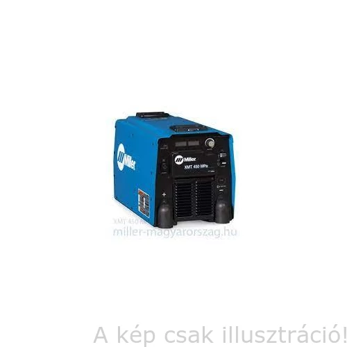 Miller XMT 450 MPa ipari inverteres hegesztő áramforrás 1+3 fázisról is, MMA, Cell, TIG-Lift,450A@60% 