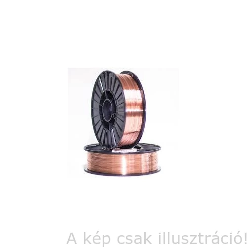 SG3 (EN440:G4Si1) 0,8mm  5kg/cs. tömör, rezezett, precíziós hegesztőhuzal D200-as  FÉMKOSÁRON  Dratec