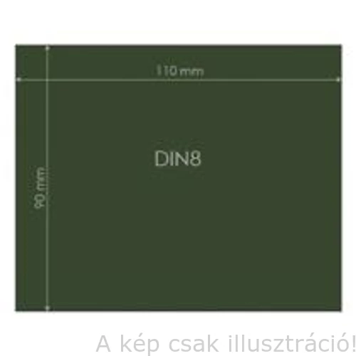 Hegesztő pajzs üveg 90x110mm DIN 8   GCE