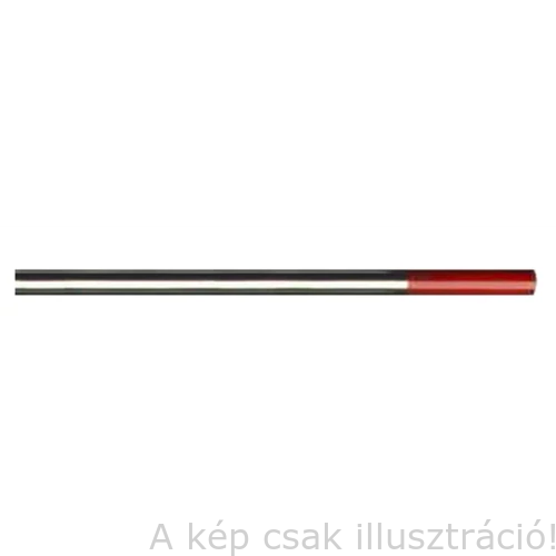 Volfrám elektróda WT20 (piros) 3,2x175mm GCE