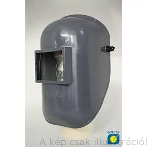 Hegesztő fejpajzs WKS CE jelöléssel üvegszál erősítésű, szürke német  219411