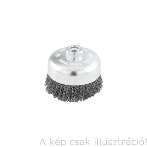 Drót fazékkefe menetes M14  100mm  YORK