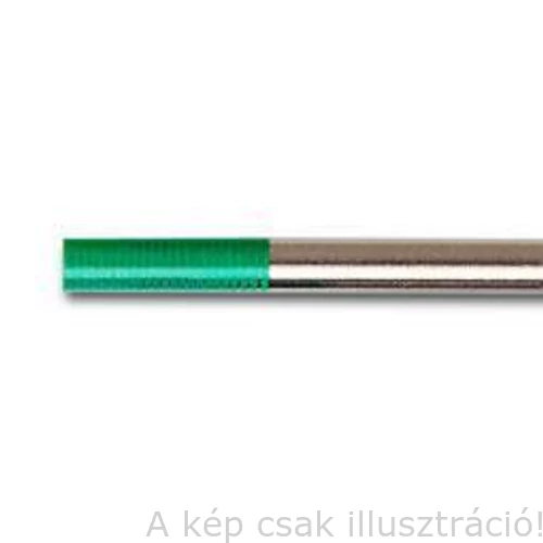 Volfrám elektróda WP (zöld) 1,6x175mm GCE