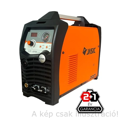 PLAZMAVÁGÓ inverteres JASIC PRO CUT80 CNC HF (L210)+ LT81 munkakábel(6m)+ testkábel, tömege:16kg (H-990475)
