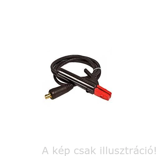 Hegesztőkábel (E fogós), SZERELT (25mm2/3m , 150A elektródafogó , 35-50mm2 kábelcsatlakozó)