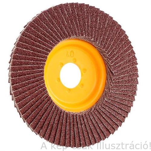 125mm Alumíniumra A60 TigrisCápa/TigerShark flex lamellás csisz. korong ( színesfémekre is) Eisenblatter 