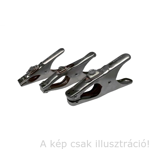 Test csipesz 300A rézbetétes Classic-mas 2 clamp; rugós, réz átkötővel  GCE