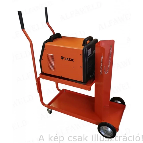 Hegesztéshez kocsi nagy piros, MC 106, méretek(mm) SZ420,H1200,M950 AW.