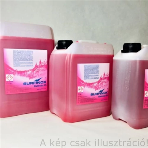 Varrattisztító folyadék SURFINOX ES, piros (5liter/kanna) 