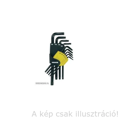 Proxxon hatszögkulcs Torx készlet.