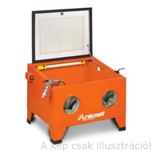 Homokszóró kabin SSK1 90l  UNICRAFT  