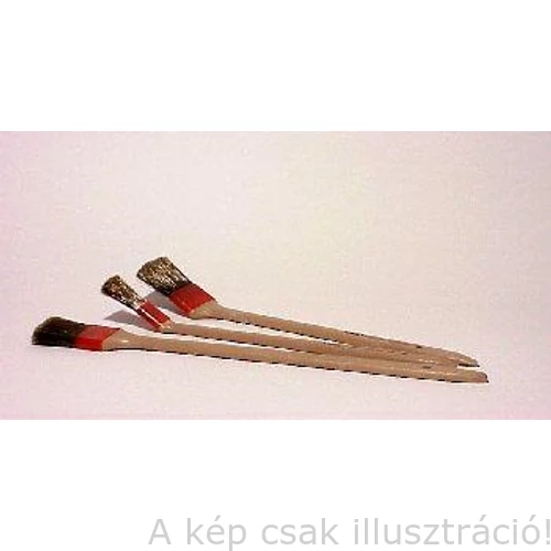 Saválló ecset sötét, műanyag nyél 30cm  széles, 1