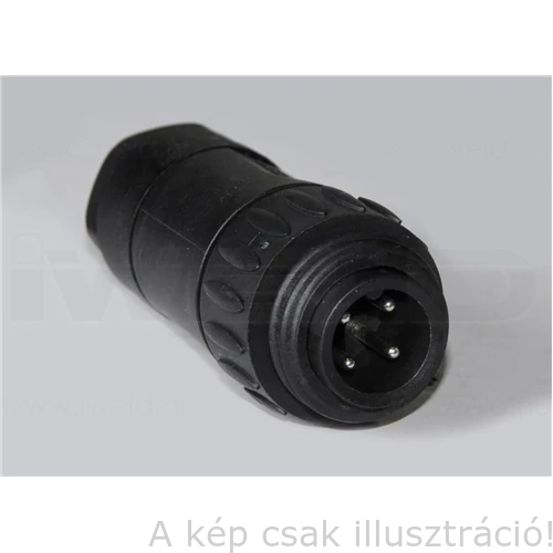 AVI/TIG pisztolyhoz vezérlő csatlakozó 4 pólusú Iw. 