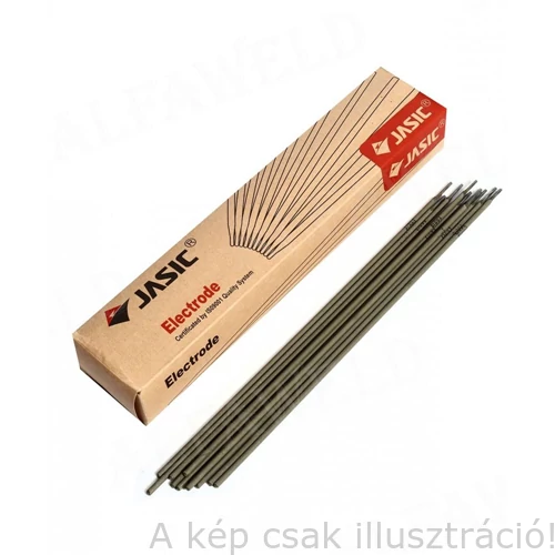 Rutilos bevont elektróda (E6013) 2,5x300mm, 5,0kg/cs. JASIC 
