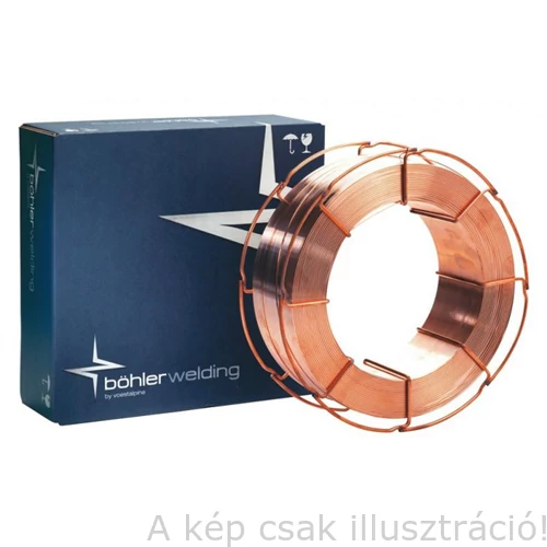 SG2 (EN440:G3Si1) 1,2mm 15kg/cs. hegesztőhuzal, precíziós, D300-as csévén EMK 6/D BÖHLER