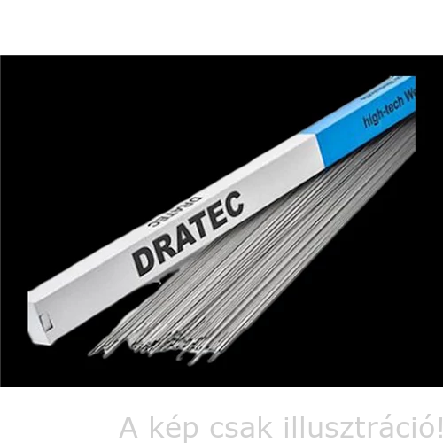 TIG DT-2.4806 NiCr20Mn3Nb 1,2x1000mm nikkel bázisú hegesztő pálca 5kg/csomag Dratec