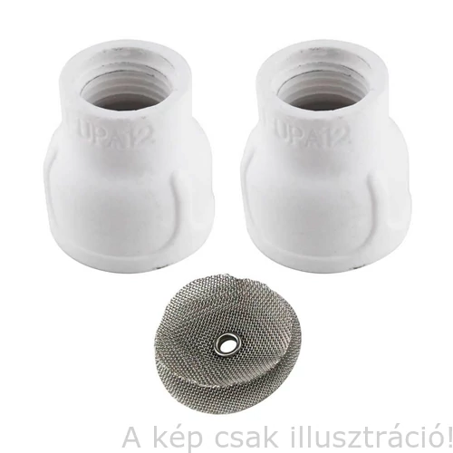 Kerámia gázterelő gázlencséhez SR9/20-as pisztolyhoz készlet Furick Cup®  - Fupa #12 2db/csomag+diffúzor - CK WORLDWIDE 