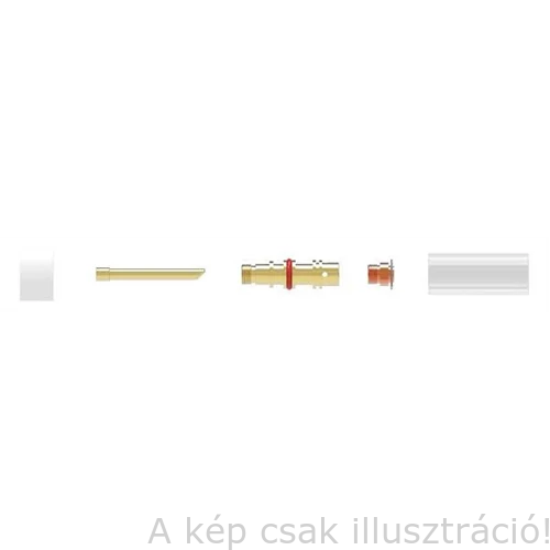 AVI/TIG üveg gázterelős PARKER Pyrex Kvarc szett 