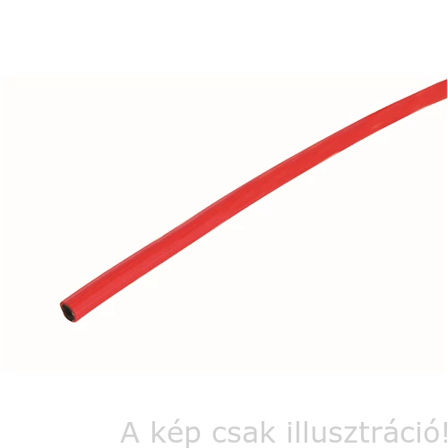 Tömlő ACETILÉN 8,0x15mm (GCE) gumis, piros (50m/tekercs) GCE