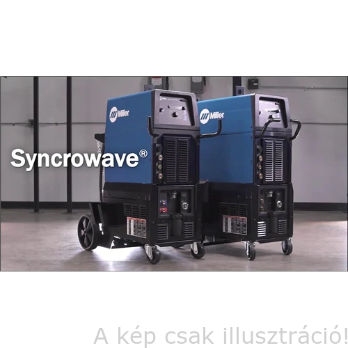 Miller SYNCROWAVE 400 AC/DC TIGRUNNER 400V,CE, incl. powersource wattercooler and Trollley set.(áramforrás,vízhűtő,kocsi) 907783003