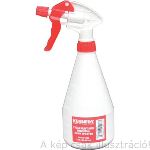 Pumpás szóróflakon műanyag, nagy igénybevételre 750ml  KENNEDY  