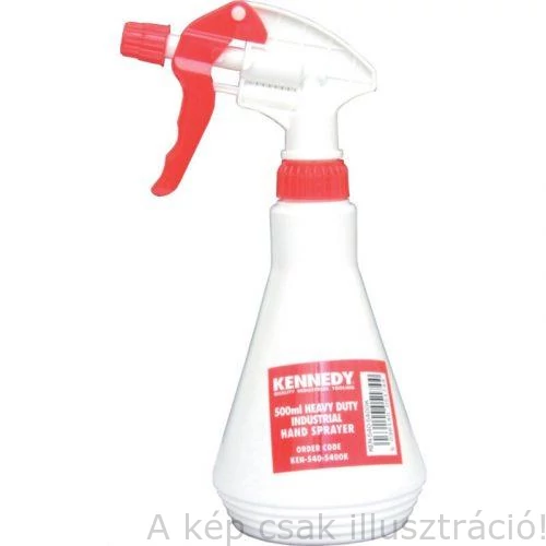 Pumpás szóróflakon műanyag, nagy igénybevételre 500ml  KENNEDY 