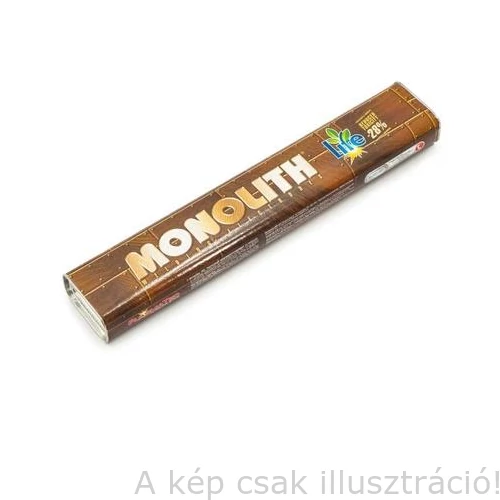 Rutilos bevont elektróda Monolith RC 2,5x350mm 2,5kg/cs.20kg/karton (AWS A5.1: E6013) speciális rut-cel. bevonatú, minden pozícióban