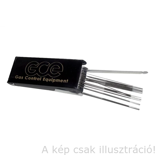 Láng tisztítótű klt.(12db tű és 1 db reszelő) (GCE) ø 0,5-1,6 mm  (12db/karton) GCE