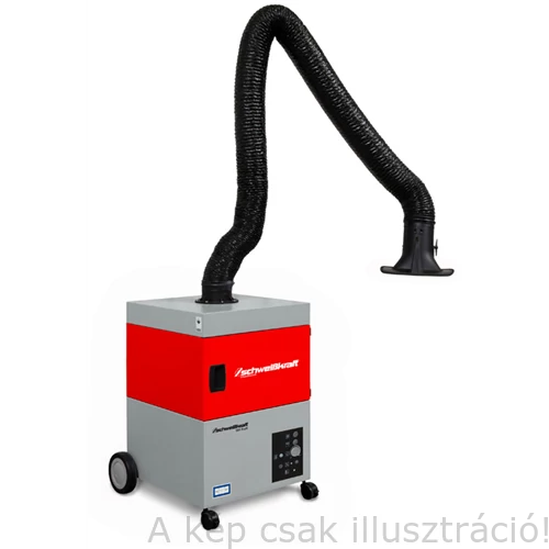Levegő tisztító hegesztési mobil füst elszívó SRF Profi 3m-es karral (1,1 kW,400V,  max. 1.100 m³/h,W3/IFA) SCHWEISSKRAFT 